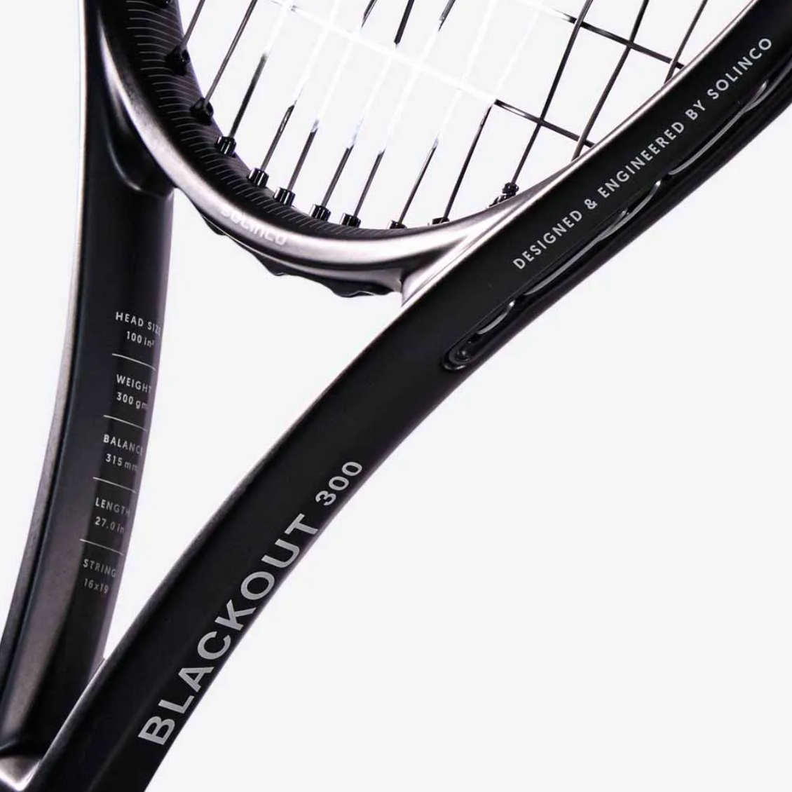 Solinco Blackout 300. Free Strings & Stringing