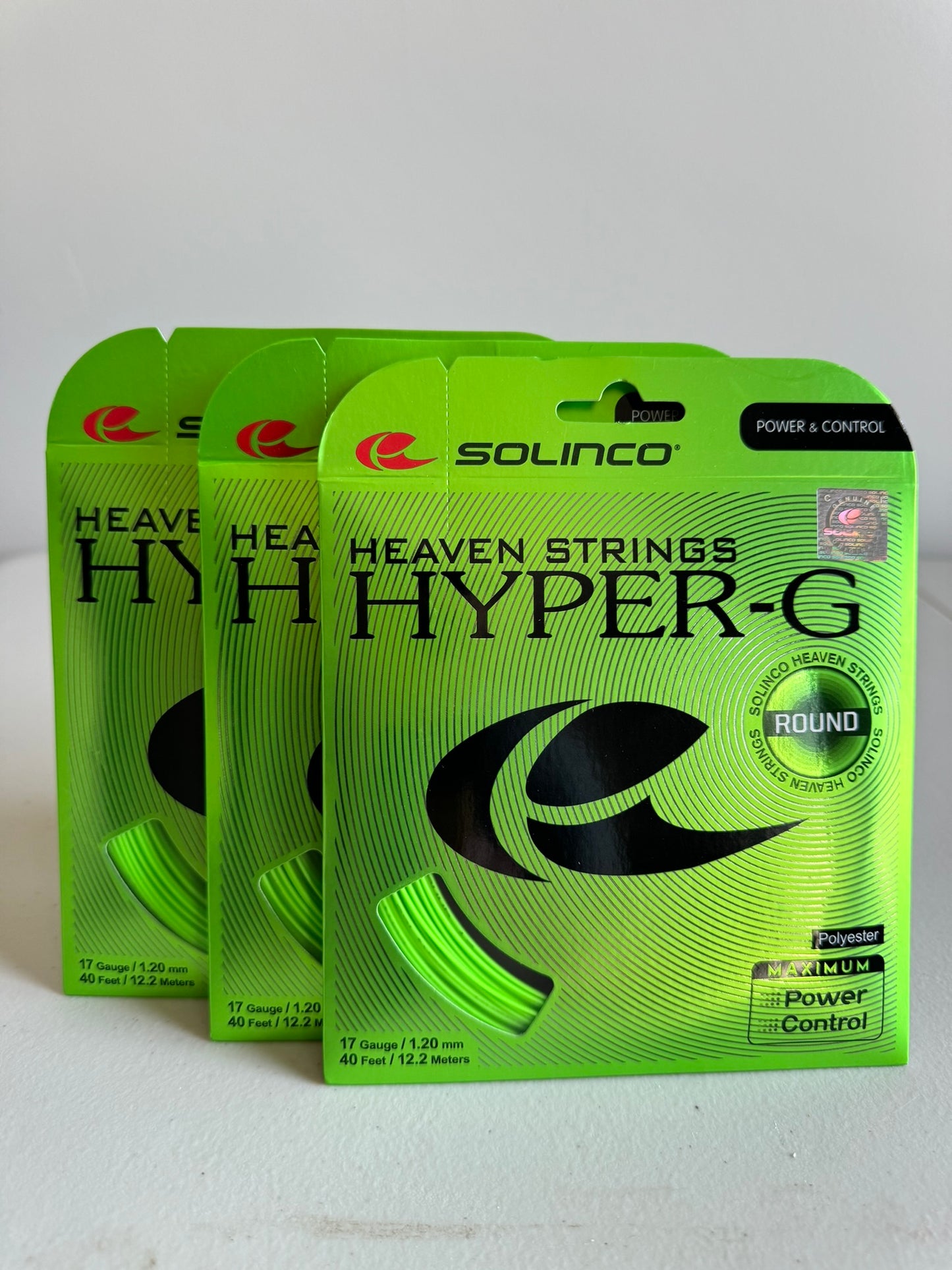 3 Sets SOLINCO HYPER-G ROUND 17 gauge / 1.20mm