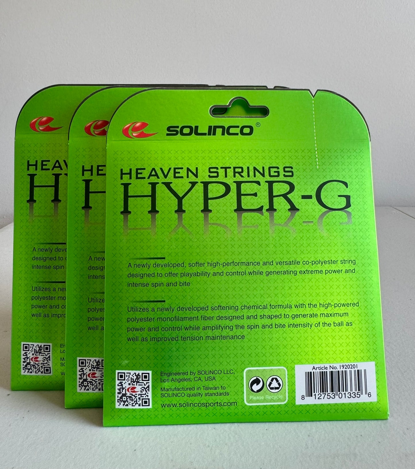 3 Sets SOLINCO HYPER-G SOFT 18 gauge / 1.15mm